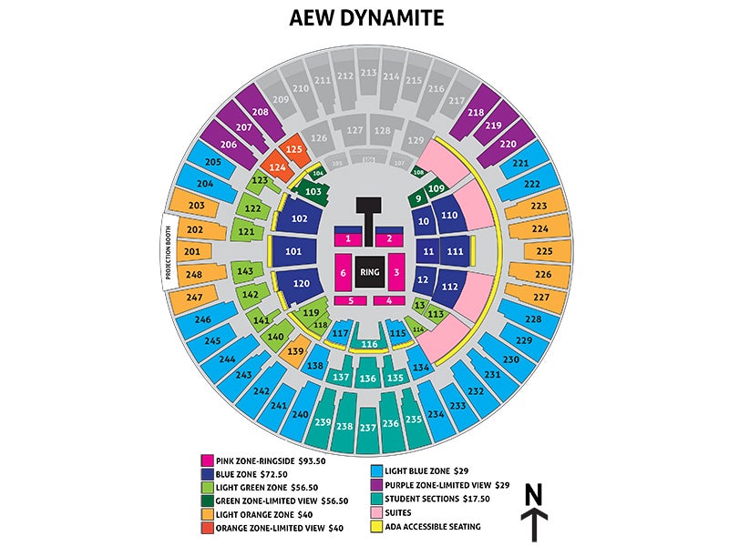 State Farm Center Seating Chart Concert