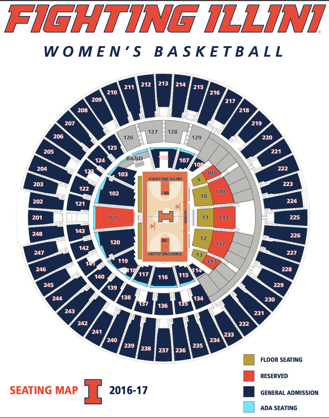 Assembly Hall Champaign Seating Chart